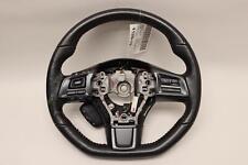 2016-2021 Subaru Wrx Driver Steering Wheel Leather W Switches Oem