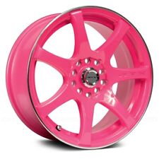 Rtx Ink Wheels 16x7 42 5x114.3 73.1 Pink Rims Set Of 4