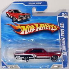 Hot Wheels 2010 Red 66 Ford Fairlane Gt 90 Hot Wheels Muscle Mania 410