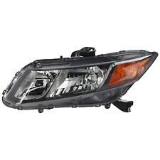 Headlight For 2012 Honda Civic Coupe Or Sedan Left With Amber Signal Light