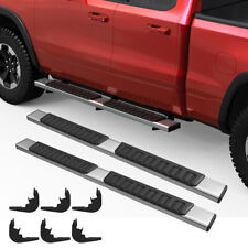 6 Side Step Bars Running Board For 2009-2023 Ram 1500 Classic Quad Extended Cab