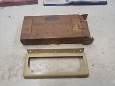 Nos 1947 1948 Ford Mercury 1948 Truck Radio Adapter Kit Face Plate 8c-18819