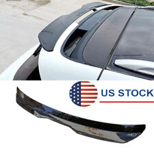 Universal Rear Roof Lip Spoiler Wing Glossy Black Strip Fit Hatchback Suv Mpv