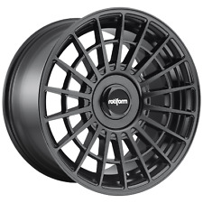 17x8 Rotiform R142 Las-r Matte Black Wheel 5x1005x4.5 40mm