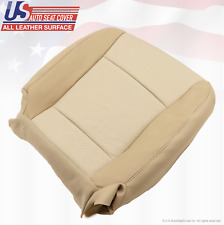 2006 Mercury Mountaineer Driver Bottom Replacement Seat Leather Cover 2-tone Tan