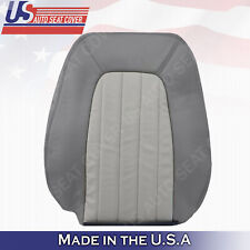 2002 2003 2004 2005 Mercury Mountaineer Driver Top Perf. Leather Seat Cover Gray