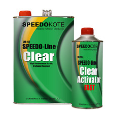 Clear Coat 2k Acrylic Urethane Smr-11501101-q 41 Gallon Clearcoat Fast Kit