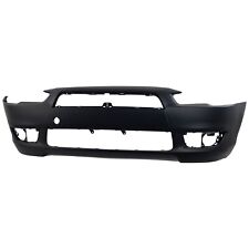 Bumper Cover For 2008-2015 Mitsubishi Lancer Front With Fog Light Holes Capa