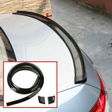 Gloss Black 4.9 Ft Universal Car Rear Tail Trunk Spoiler Lip Top Roof Wing Trim