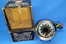 Vintage Nos Sun Super Tach Ii 8000 Rpm Blueline Tachometer Day 2
