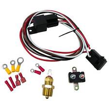 Thermostat Temp Control Switch Universal Electric Radiator Cooling Fan Relay Kit